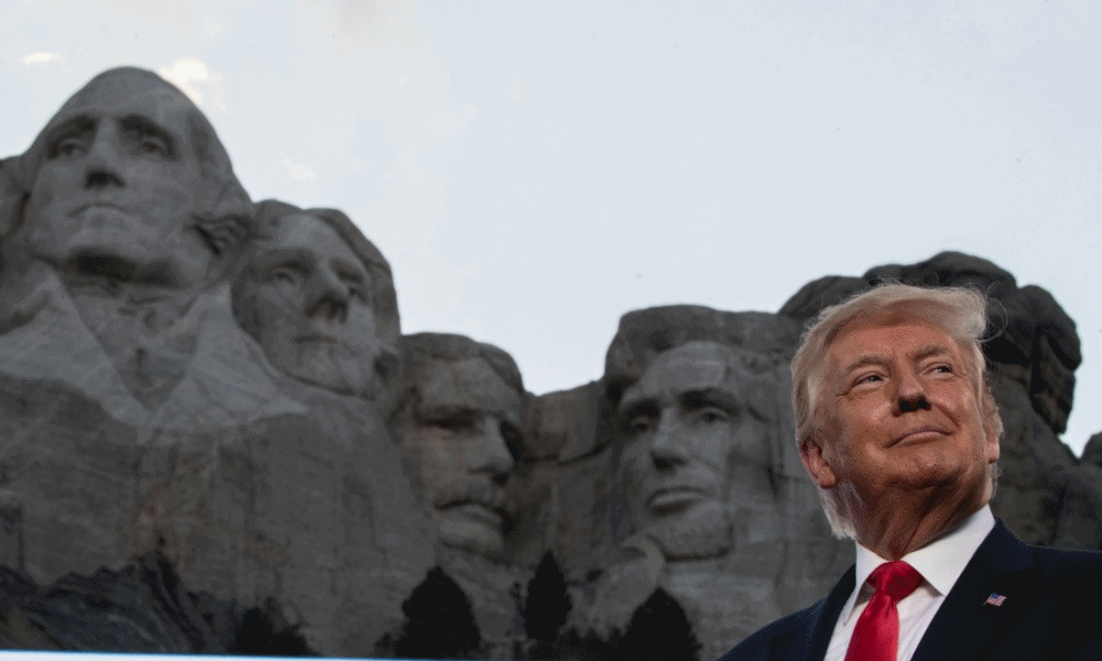 $!Así celebra Donald Trump Trump los festejos del 4 de julio en el Monte Rushmore en plena crisis sanitaria por el COVID-19 en EU (fotos)
