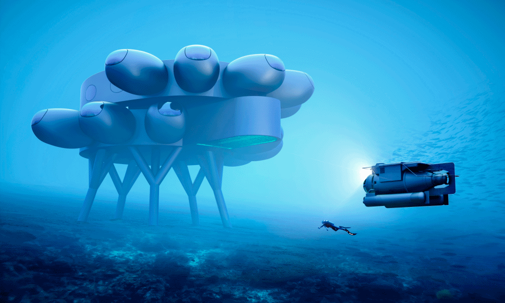 $!Proteus, la versión submarina de la Estación Espacial Internacional en el mar Caribe