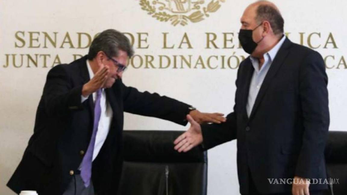 Monreal y Moreira encabezan proyecto para llegar a acuerdo con reforma eléctrica en el senado