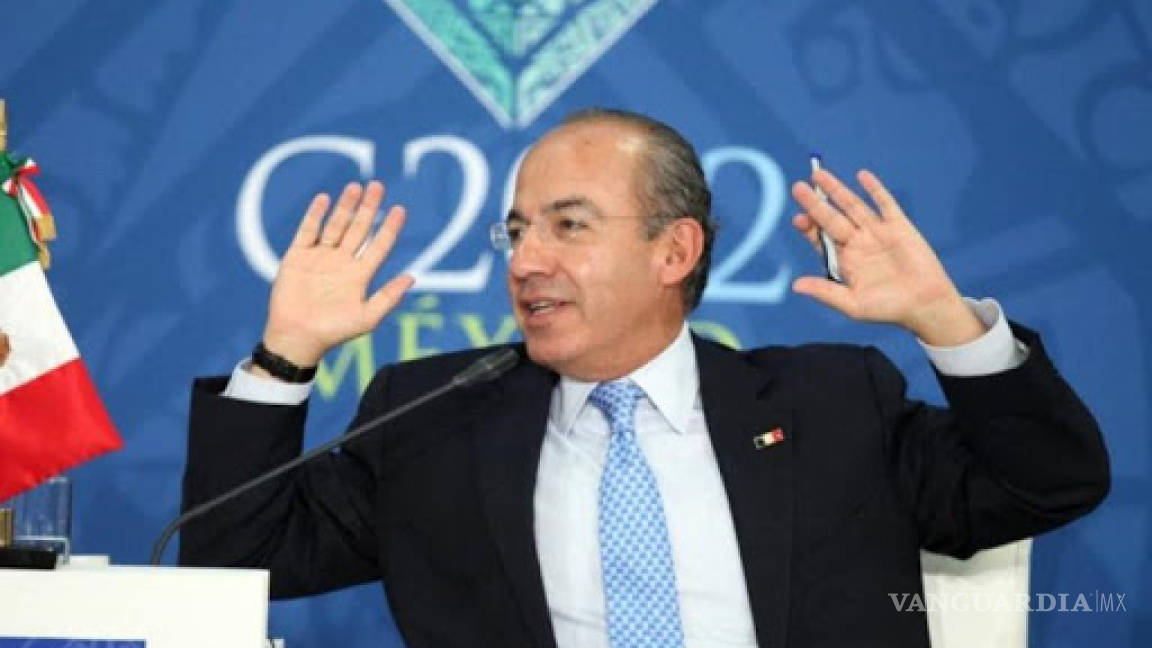 'Me hacen los mandados', responde Felipe Calderón a acusaciones