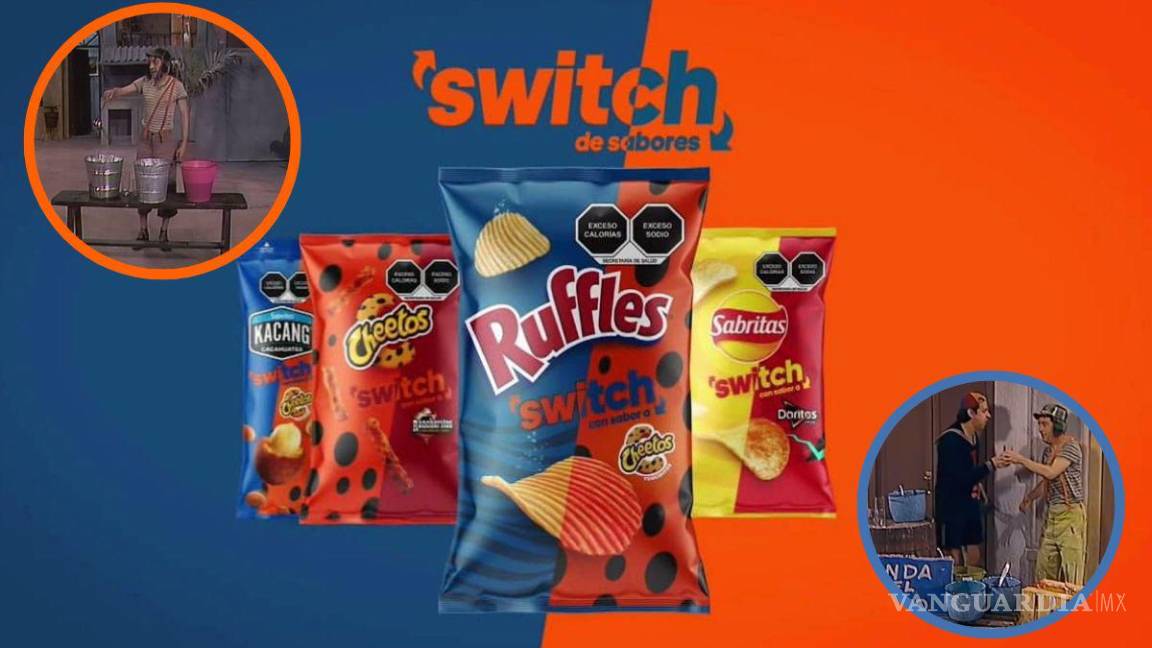 ¿Sabritas que saben a Doritos y Ruffles de Cheetos? Lanzan versión ‘Switch’ de papitas y las redes estallan