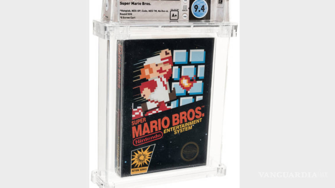 ¡Un Super Mario Bros de 1985 se vendió en 114 mil dólares!