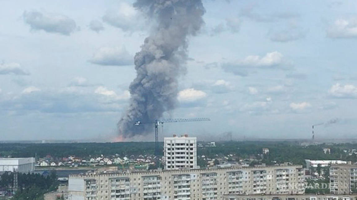 Explosiones en una fábrica de munición en Rusia dejan 42 heridos