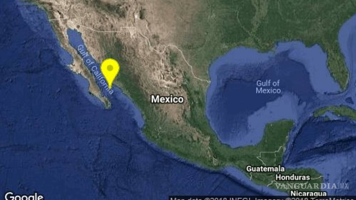 Despiertan en Los Mochis, Sinaloa con sismo