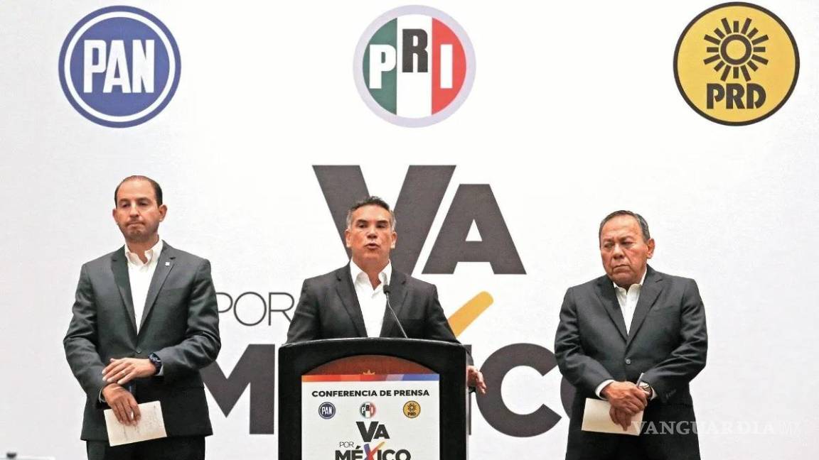 Frente Amplio: La plataforma común PAN, PRI y PRD reconoce faltas del pasado