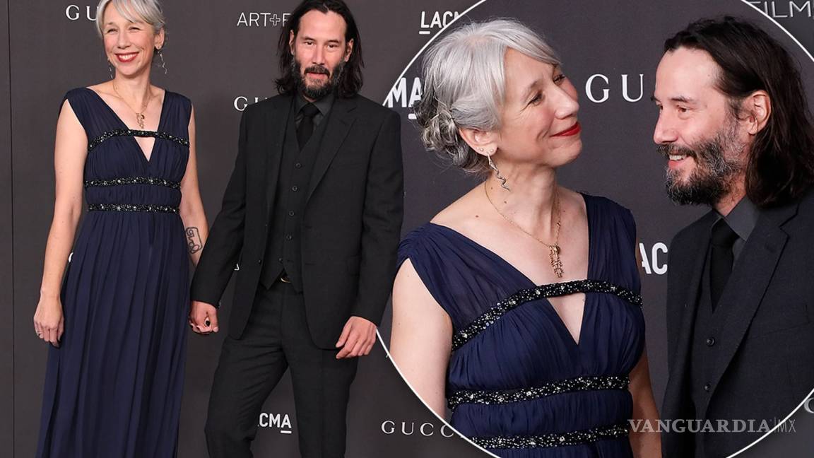 Keanu Reeves asiste a la Gala LACMA, por primera vez con su novia, la artista Alexandra Grant