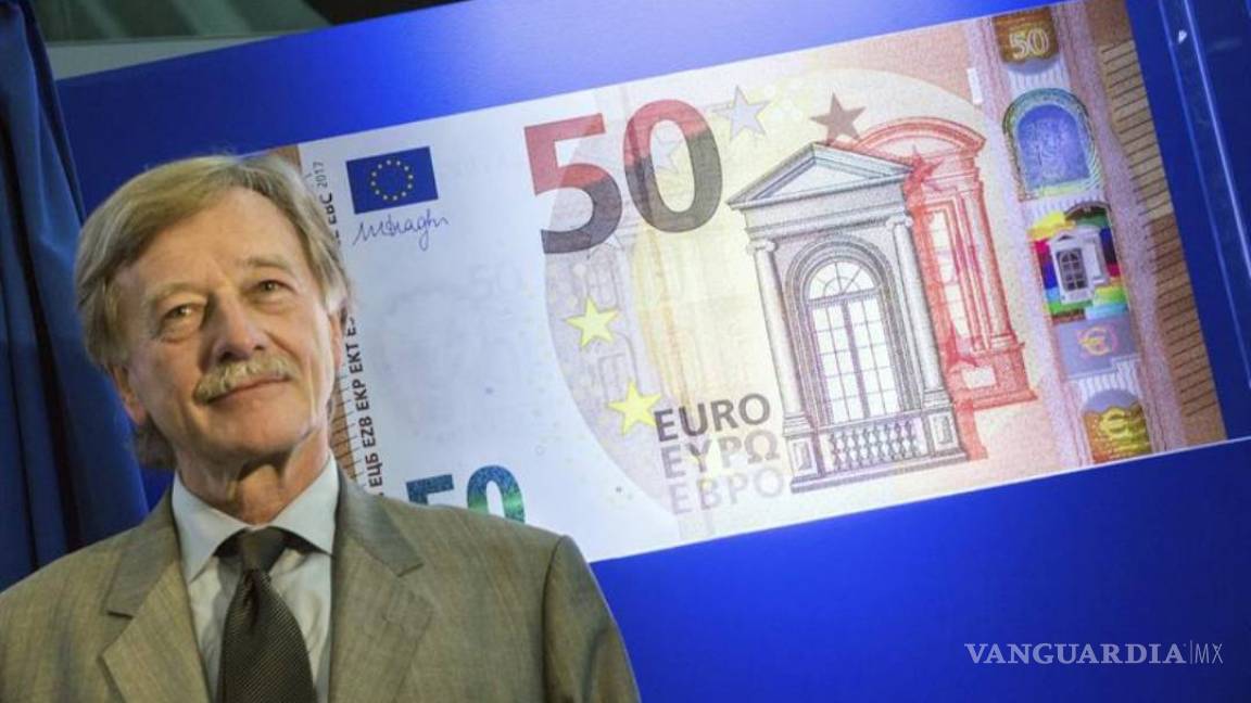 Presenta el BCE sus nuevos billetes de 50 euros