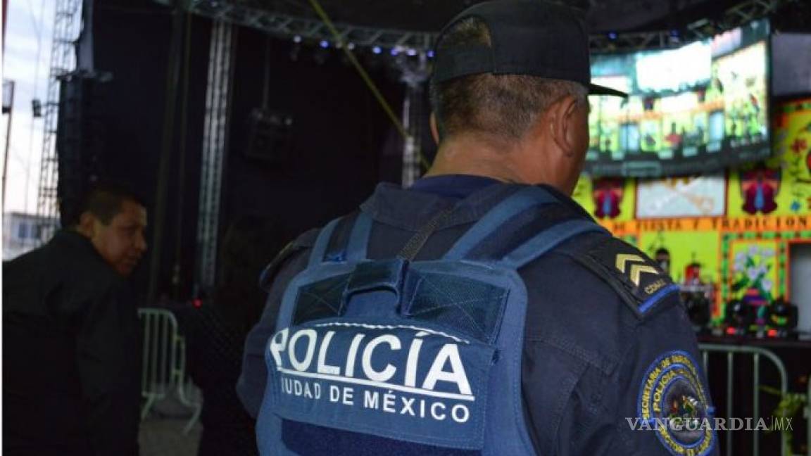 Policía que asaltó a transeúnte en su día de descanso es detenido en Ciudad de México