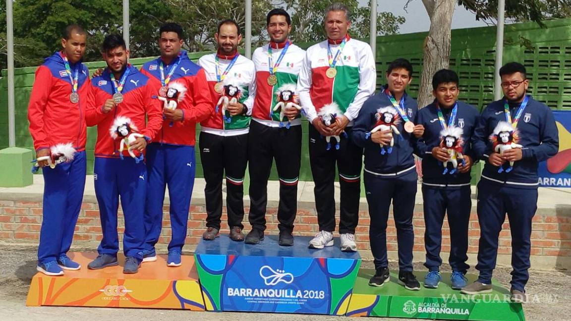 ¡México está al tiro! Se adueña de tres preseas doradas en Barranquilla 2018