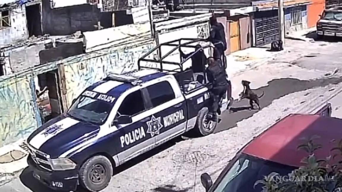 A pedradas y con perros, ‘echan’ a policías de vivienda en la Landín (video)