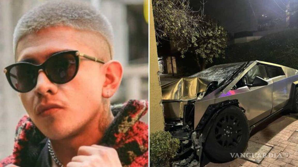 $!Cybertruck choca y se quema, tres mueren, en California