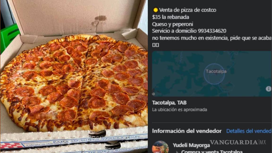 ¡En su caja y a domicilio! Revenden pizzas del Costco a través de redes sociales