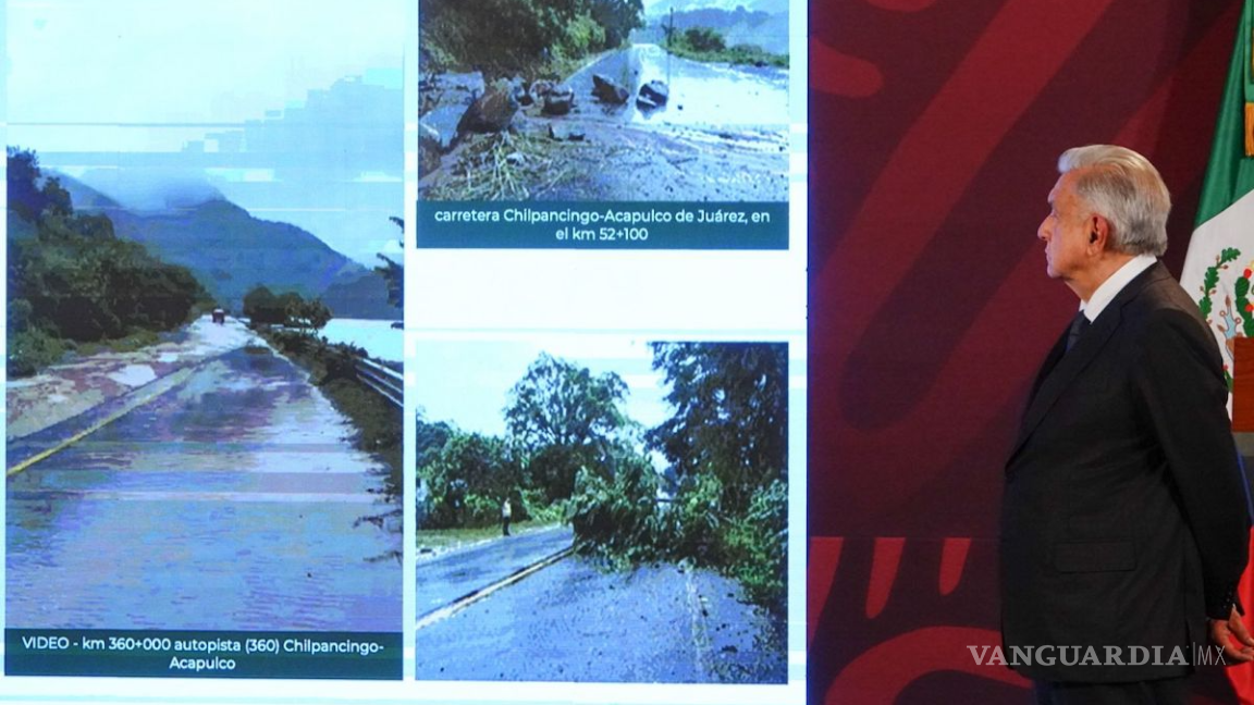 ‘No nos fue tan mal’... AMLO minimiza impacto del huracán Otis en Acapulco y lo compara con Katrina que dejó 2 mil muertos
