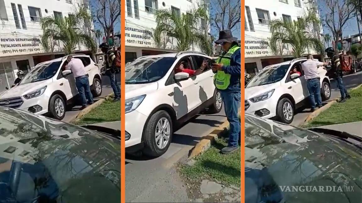 ‘Esto no puede pasar en mi querido Torreón’: testigos detienen a conductor que arrolló a motociclista (video)