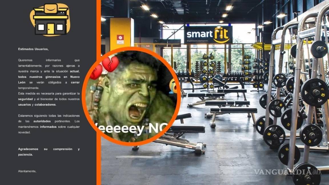 Smart Fit de NL anuncia cierre de gimnasios, pero solo por un día, aclaran comunicado