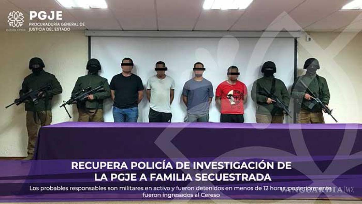 $!Familia fue secuestrada por presuntos militares en Tlaxcala