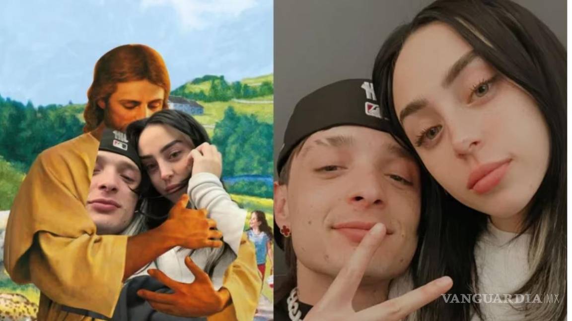 $!Peso Pluma comparte fotografías con Nicki Nicle tras concierto en CDMX.