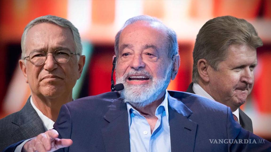Crece en 48 mil mdd la fortuna de los cinco hombres más ricos de México en el 2023