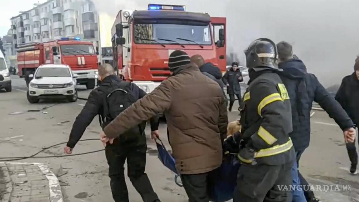 Bombardea Ucrania a Belgorod y deja 14 muertos; Moscú promete que habrá un castigo