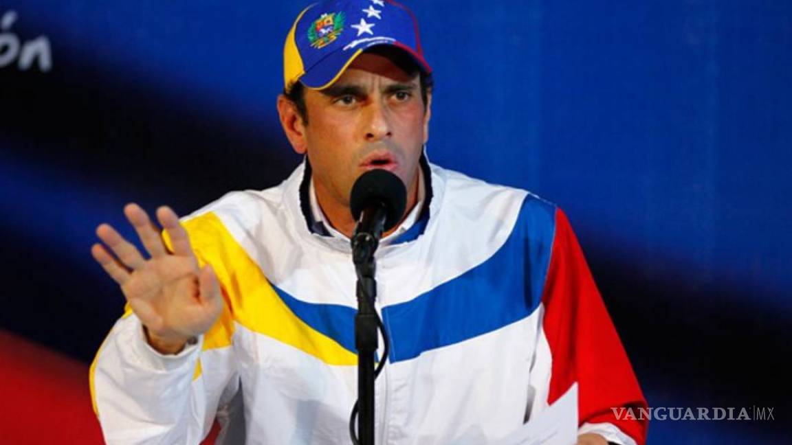 Capriles dice que referéndum puede desactivar «bomba» social