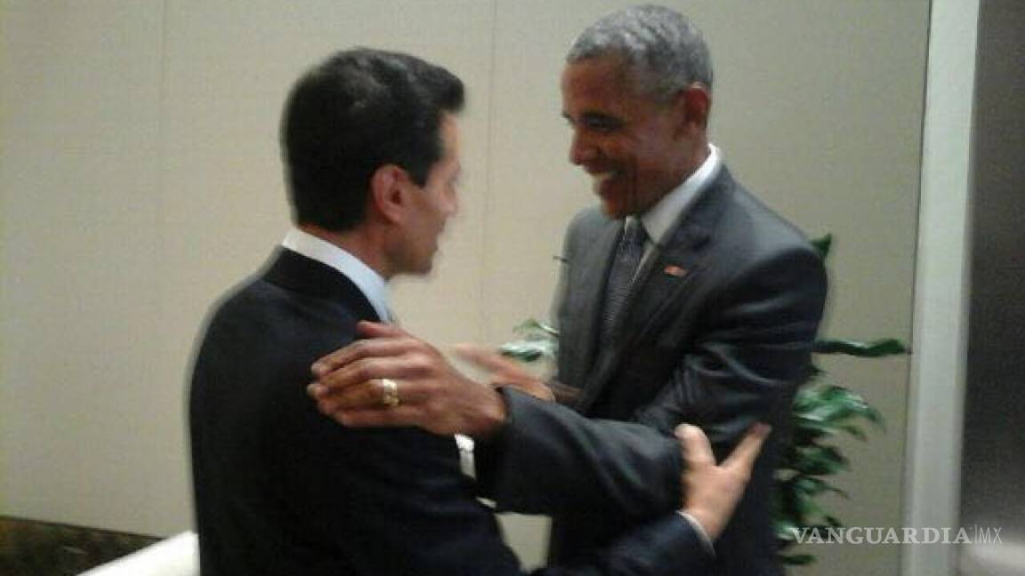 Se encuentran Peña y Obama en Cumbre G20, en China