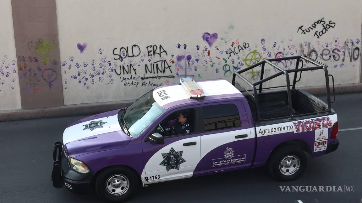 $!Entre los elementos desplegados se encontraban integrantes de la Policía Violeta, enfocada en la atención a casos de violencia de género.