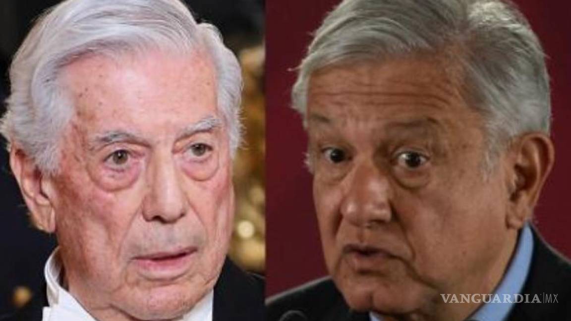 Me da gusto observar la decadencia de Vargas Llosa: AMLO
