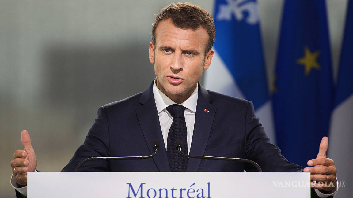 Podría EU quedar fuera del G7: Macron