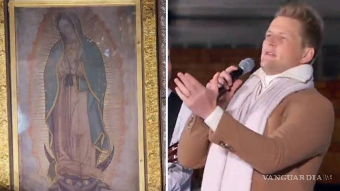 Alexander Acha es criticado por hacer rap a la Virgen de Guadalupe, usuarios recuerdan a Itatí Cantoral