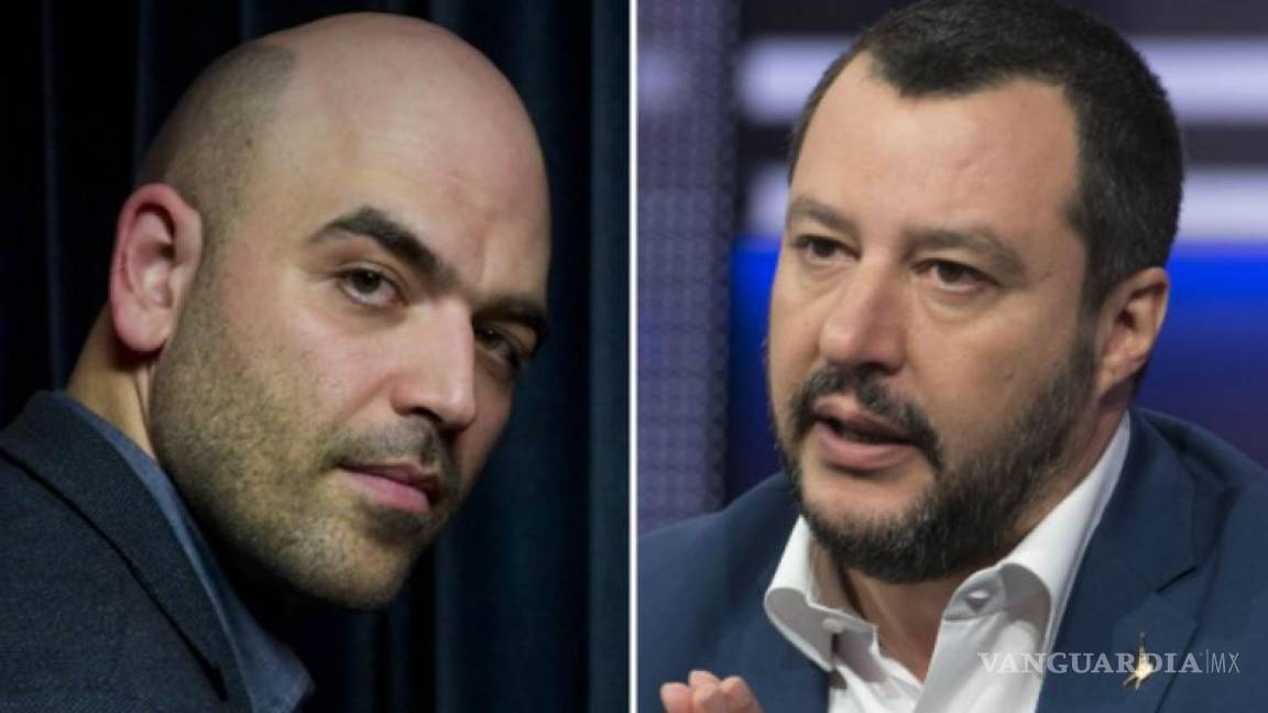 Procesarán al periodista italiano Roberto Saviano por haber llamado a Matteo Salvini ‘Ministro de la mala vida’