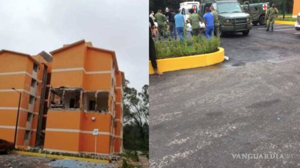 Reportan explosión de un departamento en Zona Militar de Cuernavaca