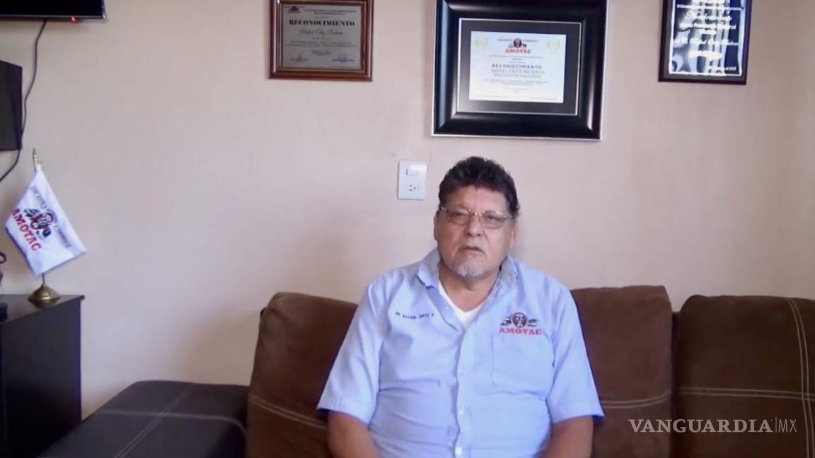 $!Rafael Ortiz Pacheco, apodado “El Búfalo”, presidente nacional de AMOTAC, tiene al 31 de enero pasado, dos órdenes de aprehensión.