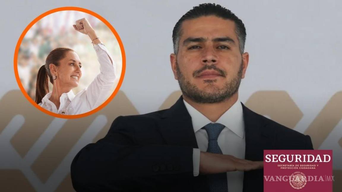 $!Omar García Harfuch fue designado como nuevo Secretario de Seguridad por Claudia Sheinbaum.
