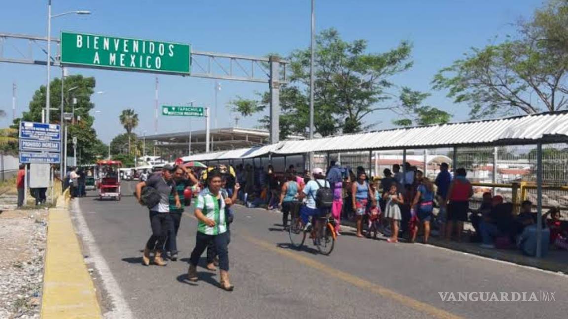 Empresarios de Chiapas piden que guatemaltecos puedan ingresar al país sólo con identificación
