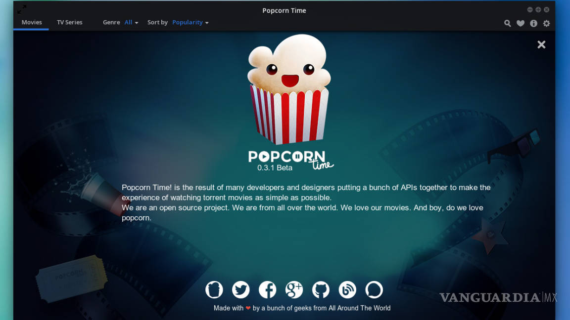 Popcorn Time vuelve para retar a Netflix