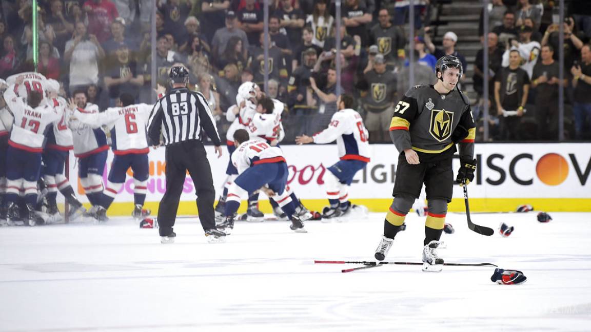 Capitals finalmente levantan la Copa Stanley al ganar en cinco juegos a los Golden Knights de Las Vegas
