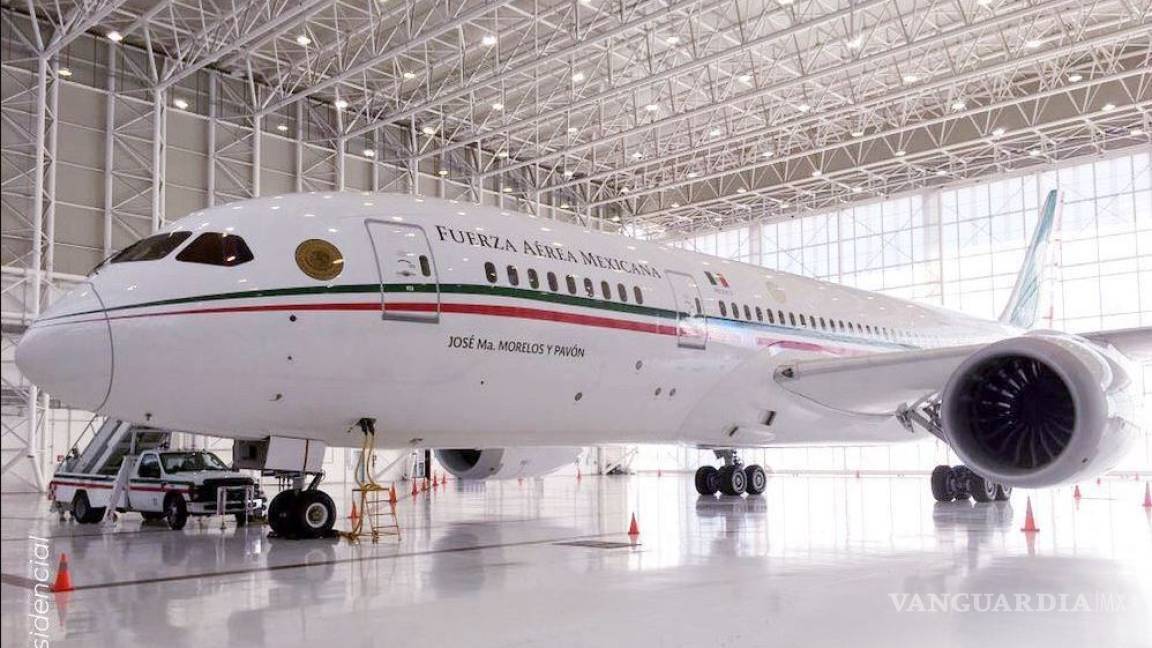 Promete AMLO que venta de avión presidencial queda en julio