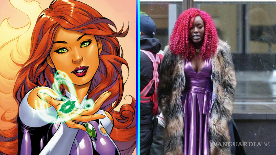 Fans de DC Comics no perdonan y se burlan de la nueva 'Starfire' de Anna Diop