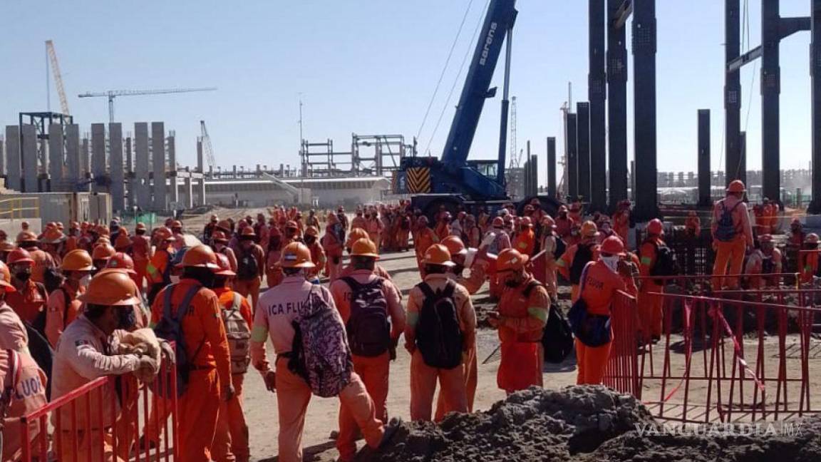 “Es un asunto entre sindicatos”: AMLO sobre paro de labores en Refinería Dos Bocas