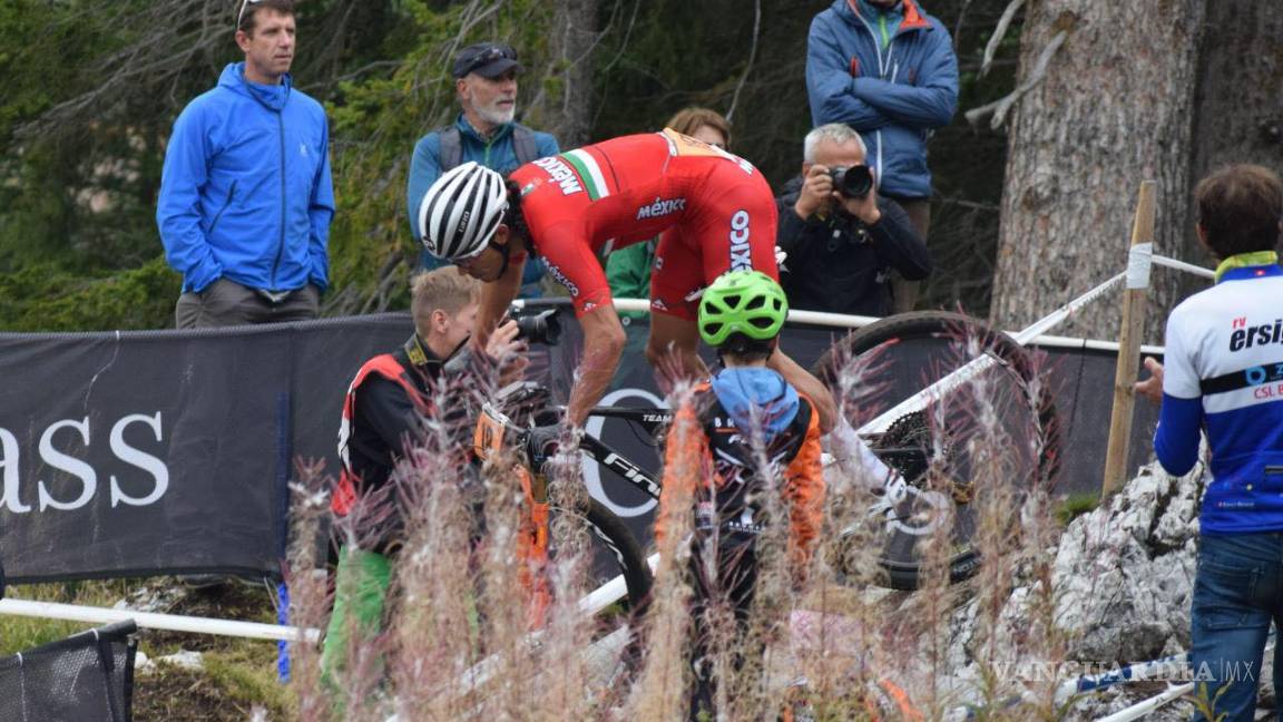 $!Atleta mexicano alcanza histórico lugar en el Mundial de Ciclismo en Suiza