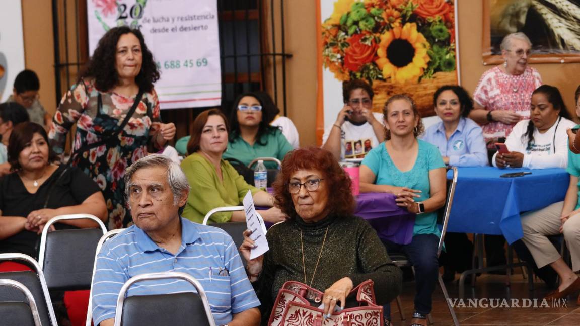 $!Uno de los objetivos del foro fue visibilizar la lucha y resistencia de las familias.