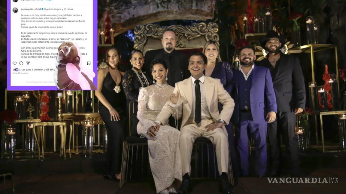 ‘No hay principio sencillo’: Entre polémicas, Pepe Aguilar dedica emotivo mensaje a Christian Nodal y Ángela Aguilar por su boda