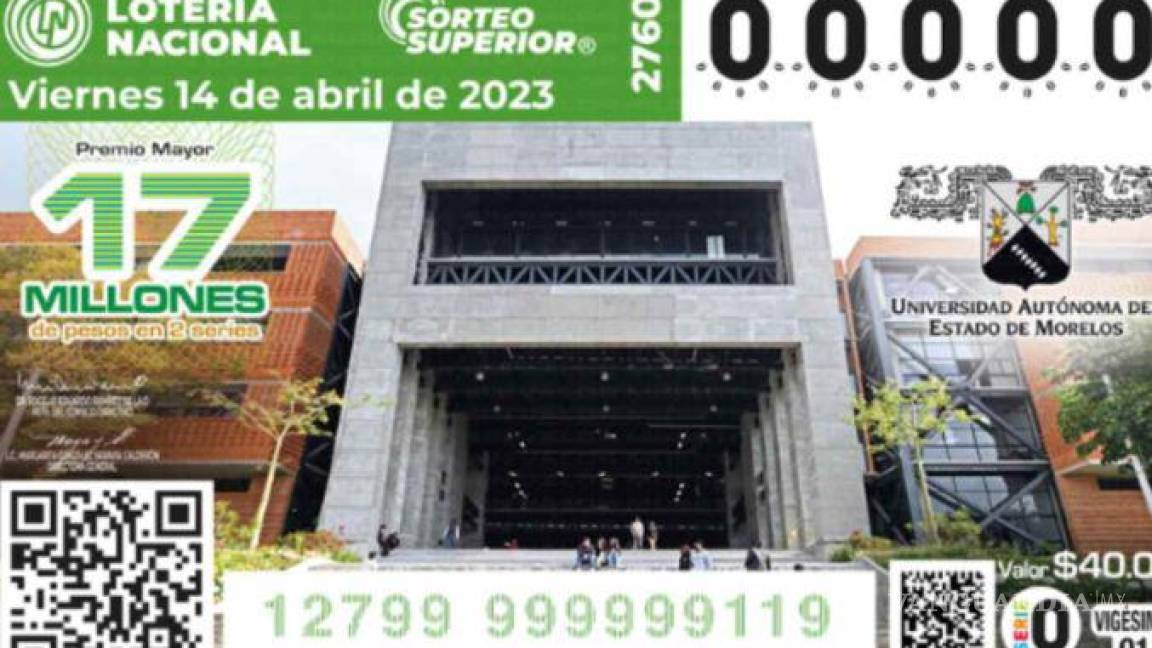 Cae Premio Mayor de la Lotería Nacional en Torreón