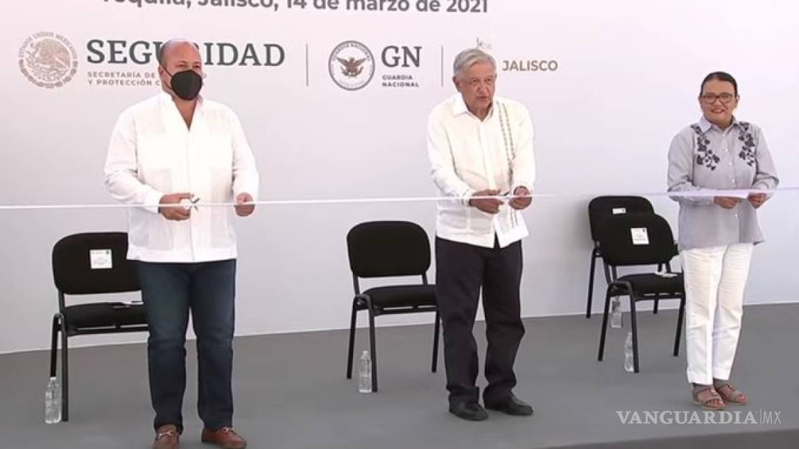 Alfaro reclama a AMLO más vacunas para Jalisco”; “no van a faltar”, responde Obrador