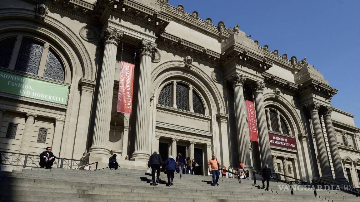 $!Vista desde la escalinata de la entrada principal del Museo Metropolitano de Arte (MET) de Nueva York. EFE/Justin Lane