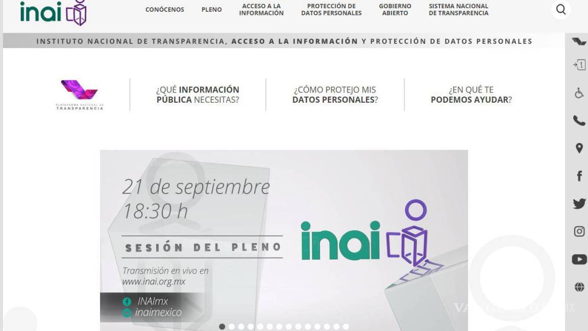 Reporta INAI hackeo de Plataforma Nacional de Transparencia
