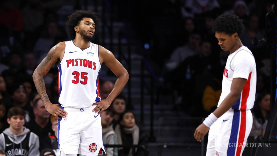 Pistons de Detroit igualan la peor racha de derrotas en la NBA
