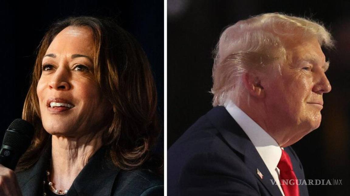 Según encuesta, Kamala Harris tiene una ligera ventaja frente a Trump