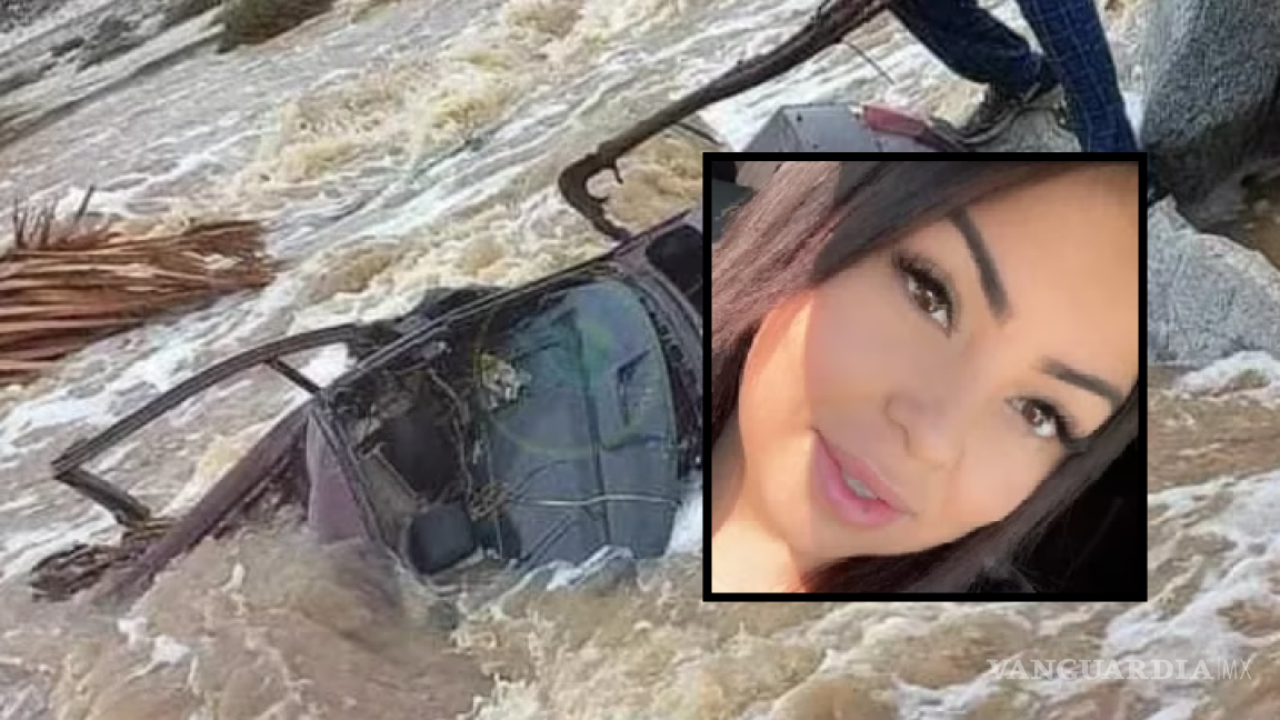 Conductora de Uber fue arrastrada por la corriente en Baja California; encontraron su auto bajo el agua