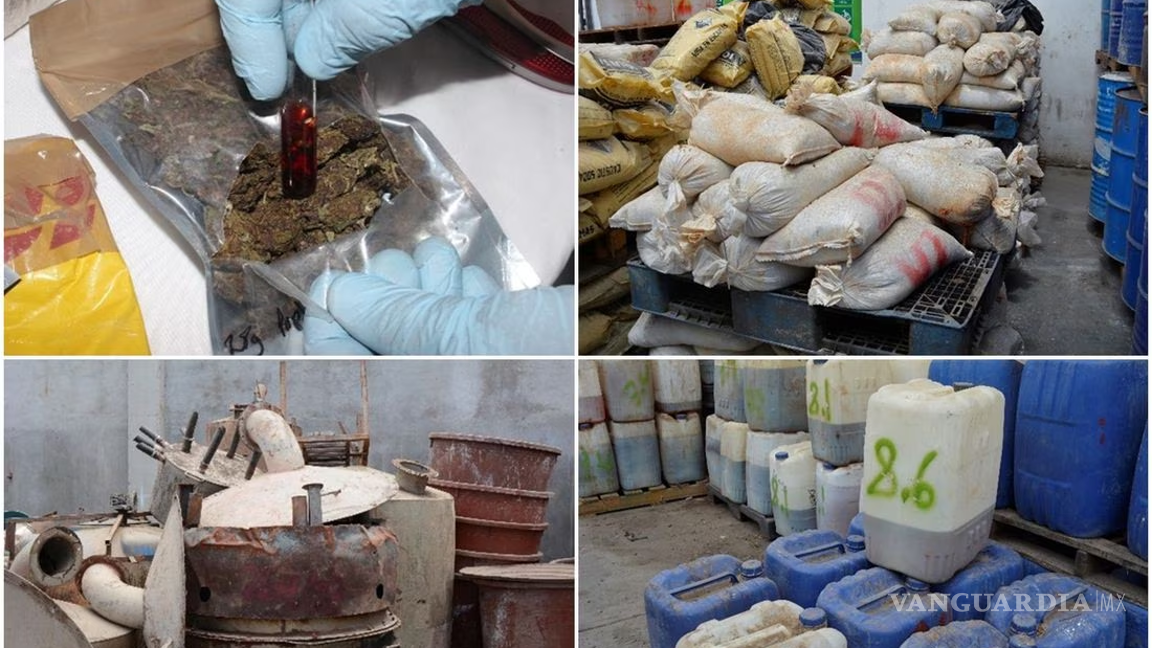 $!FGR destruye 36 toneladas de drogas y precursores químicos, y más de 735 mil pastillas de fentanilo